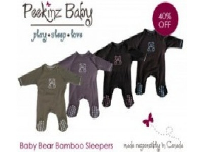 True Cuddles: Peekinz Bamboo Sleepers 40% Off