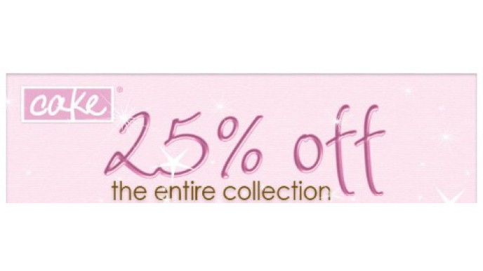 Cake Beauty: 25% Off Entire Collection 