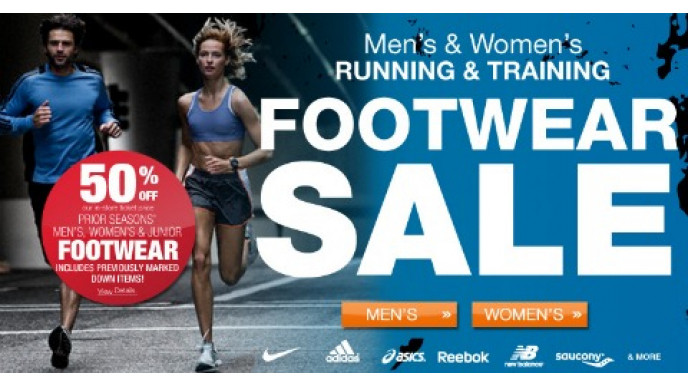 Sportchek: 50% Footwear