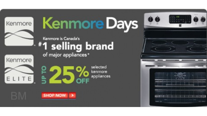 Sears Canada: Kenmore Days are Back