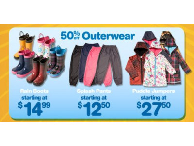 Please Mum: 50% Off Outerwear &25% Off New Dressy Collection