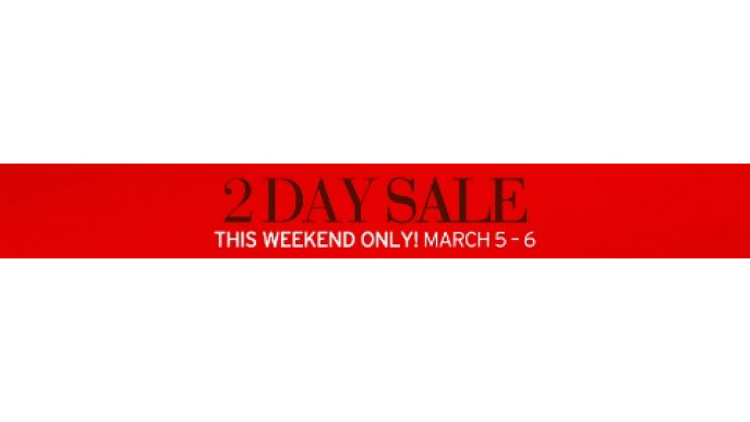 Sears Canada:2 Day Sale (5-6 March)