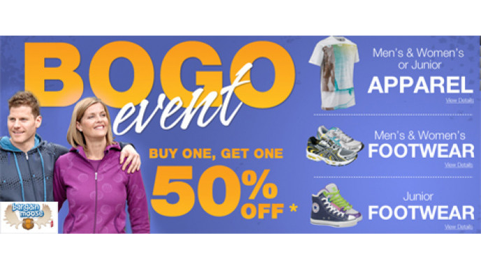 Sportchek Canada BOGO 50% Event