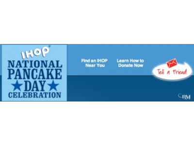 iHop: Free Pancake Day March 1st