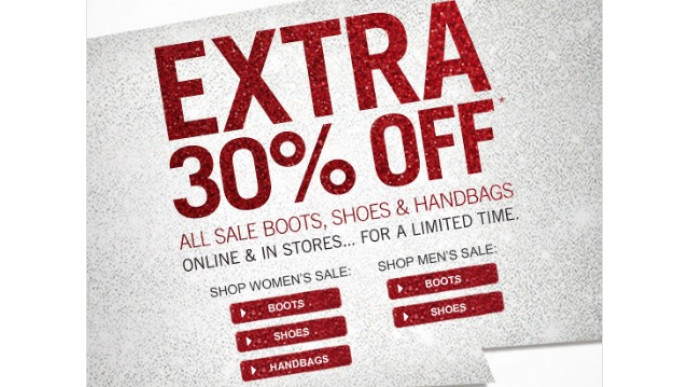 Aldo: Extra 30% Off Sale Handbags, Shoes And Boots