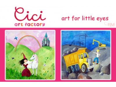 Wagjag: $25 for $50 Worth Children's Room Décor from Cici Art Factory