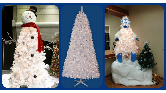 Home Depot Canada: 46% Off 7.5FT White Cluster Pine Tree - Now $119 & Free Shipping & $25 Off $100 Coupon!!