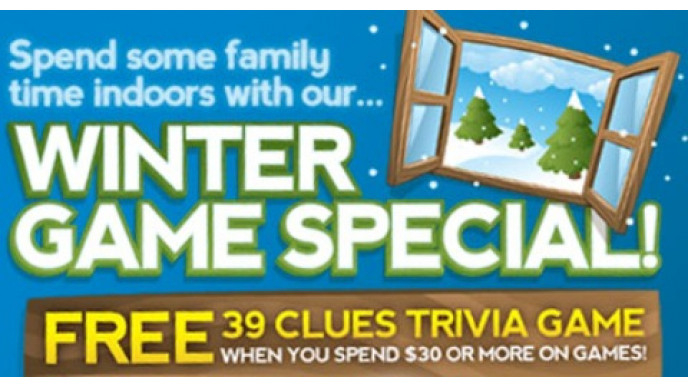 Mastermind Toys: Free 39 Clues Trivia Game With Game Purchase Over $30