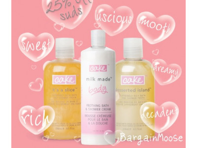 Cake Beauty: 25% Off Suds