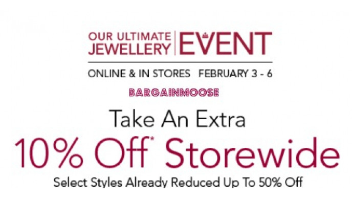 Peoples Jewellery Event: Extra 10% Off