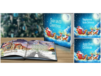 Groupon Pre- Black Friday Sale: 80% Off Personalized "Saving Christmas" Book For $10 Shipped