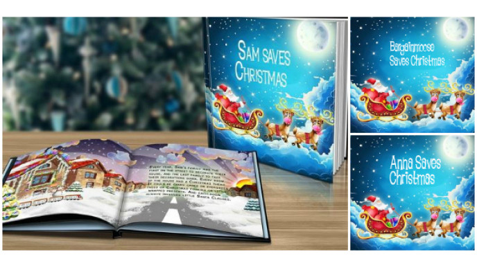 Groupon Pre- Black Friday Sale: 80% Off Personalized "Saving Christmas" Book For $10 Shipped