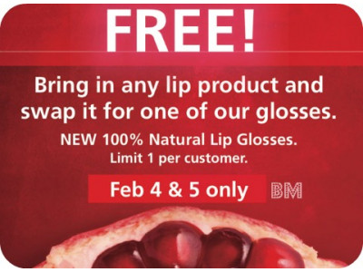 Rocky Mountain Soap Co.: Free Lip Gloss