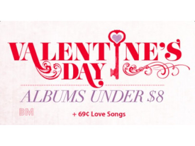 iTunes: 69 Cent Love Songs, $8 Love Albums
