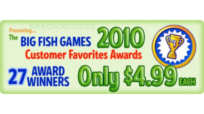 Big Fish Games: $4.99 Customer Favourites