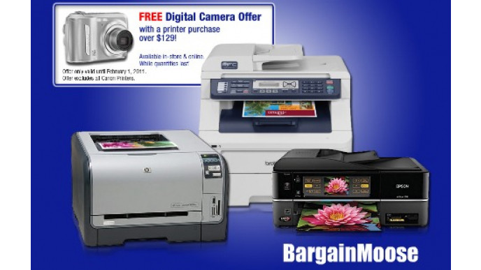 Staples: Free Kodak C143 Digital Camera With Any Printer Purchase over $129