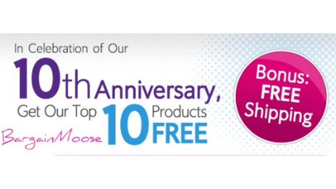 Vistaprint Freebies: 10th Anniversary Sale