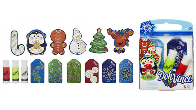 DohVinci Christmas Activity Gift-Tag Kit Was $8 | now $5 @ Sears