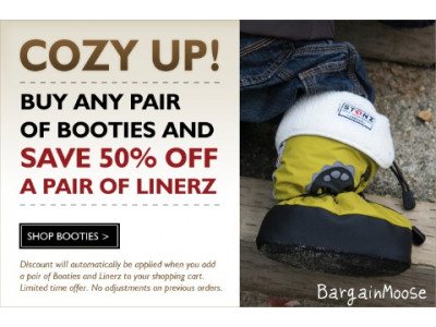 Stonz Wear: Buy Any Bootie And Save 50% Off A Pair Of Linerz