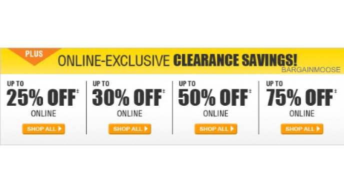 Home Depot: Clearance Event Up to 75% Off