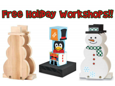 Home Depot Canada: Free Holiday Workshops & More!