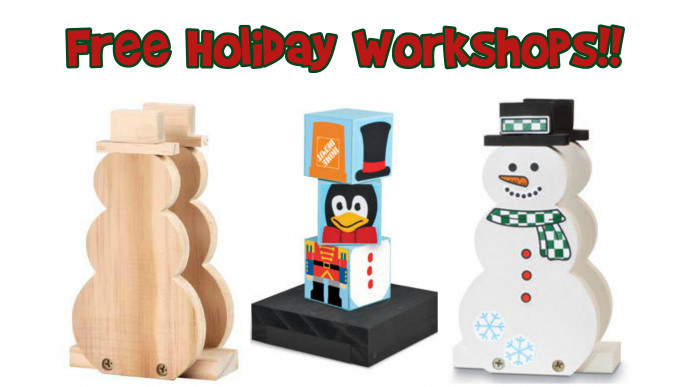 Home Depot Canada: Free Holiday Workshops & More!