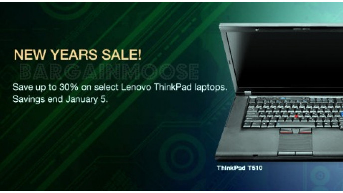 Lenovo: New Years Sale