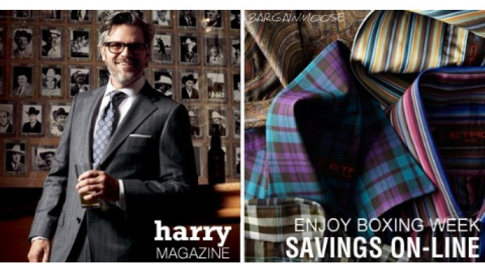 Harry Rosen: Boxing Week Sales Continue