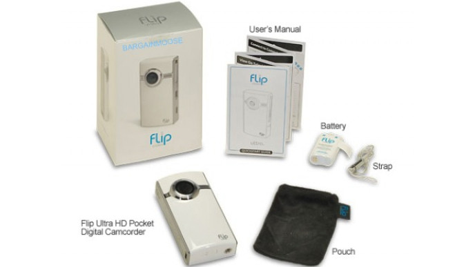 TigerDirect.ca: Flip Ultra HD 120min Pocket Digital Camcorder $79.99 ($75 Off)