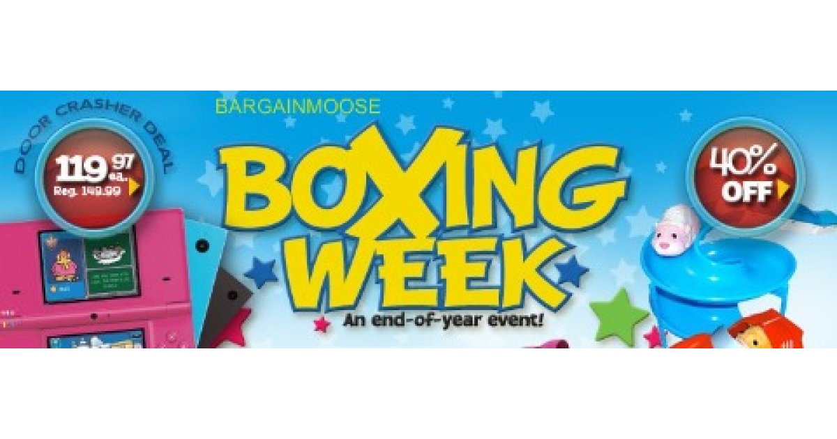 Toys R Us Boxing Week Savings