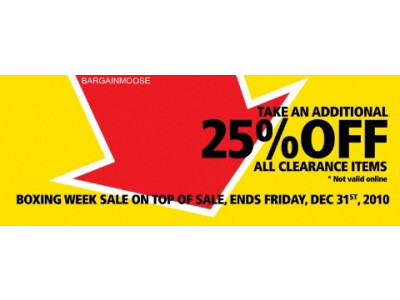 Marks Work Wearhouse: Boxing Week Sale - Extra 25% Off Clearance