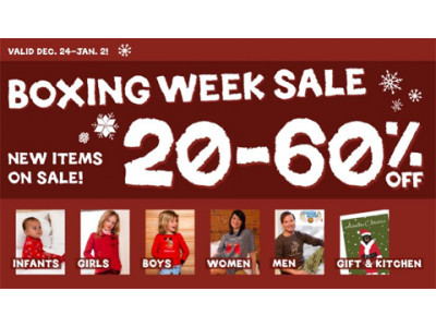 Hatley Nature Canada Boxing Week Sale