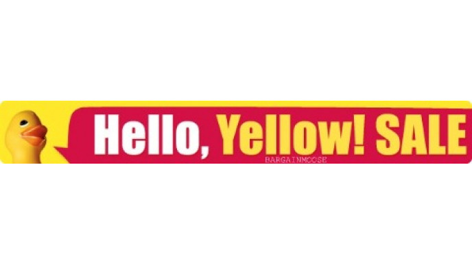 Bath and Body Works: Hello, Yellow Sale