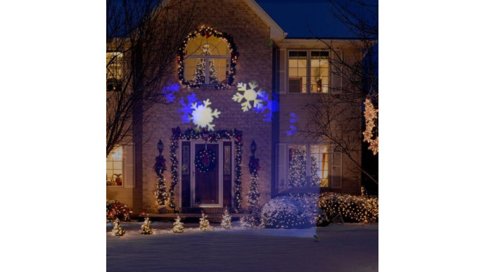 (Save $5) Gemmy LightShow White SnowFlurry Projector now only $20 @ Lowes.ca! (EXPIRED)