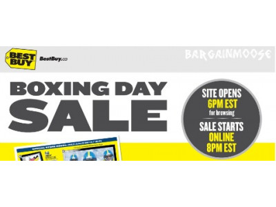 Best Buy: Online Boxing Day Sale