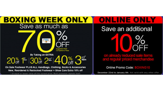 Theshoecompany Boxing Week Deals
