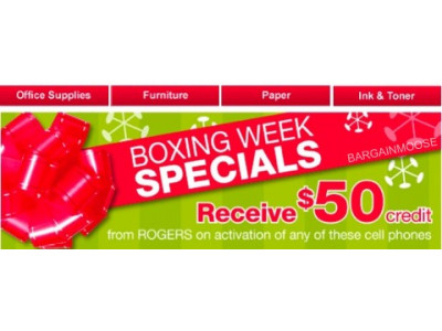 Office Depot: Boxing Week Specials + $15 off $75 Coupon