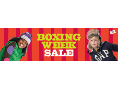 The Gap Factory Store Boxing Week Sale