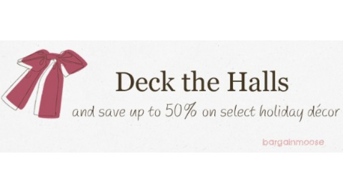 Chapters: 30 - 50% Off Holiday Decor