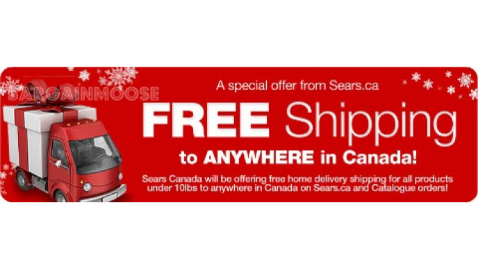 Sears: Holiday Sales + Free Shipping