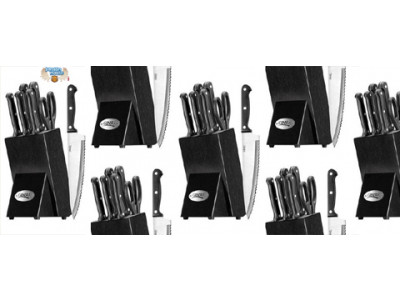 Ginsu 8 Piece Bakelite Traditional Set $19.99 & Free Shipping