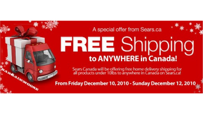 Sears Canada: Free Shipping