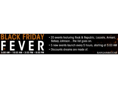 Beyond The Rack: Black Friday Madness