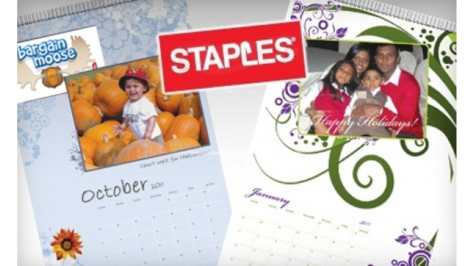 Groupon: $11.99 Personalized Calendar @ Staples