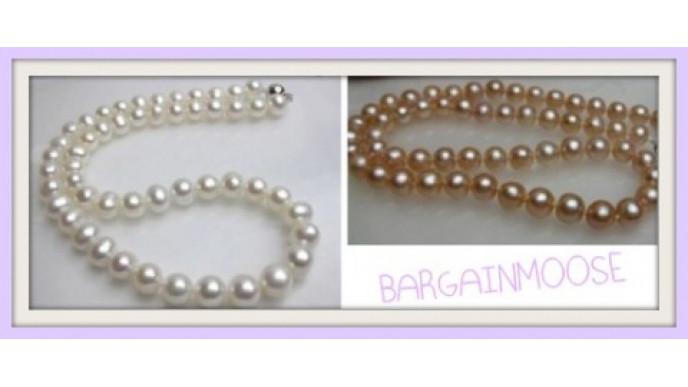 eBay Deal: 9mm Pearl Necklace $16.99