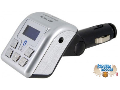 4 in 1 Bluetooth and MP3 Wireless FM Modulator 