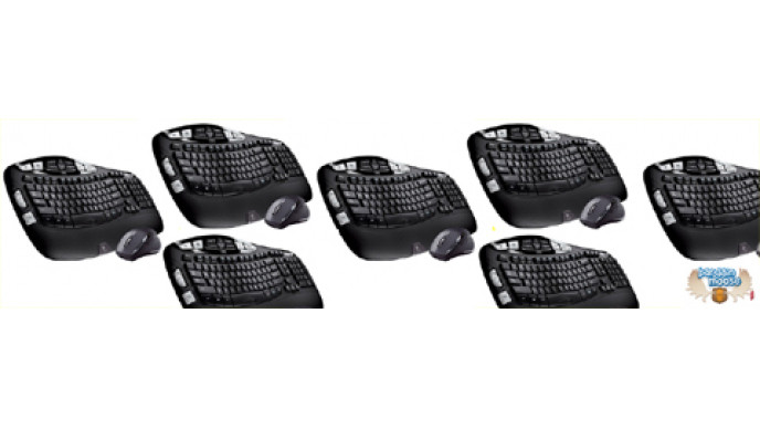 Logitech Cordless Desktop Wave Pro Keyboard/Mouse Combo For $59.97