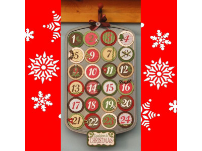 DIY: Christmas Advent Calendar Muffin Tin!