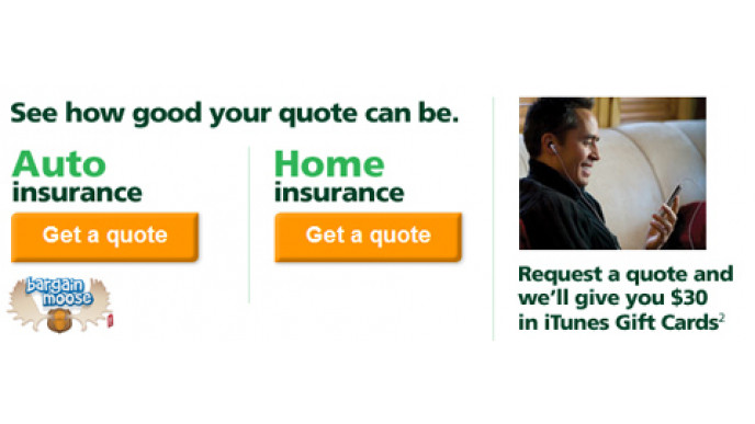 $30 Free iTunes With Insurance Quote (Ontario Only)