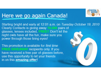 ClearlyContacts FREE Glasses!